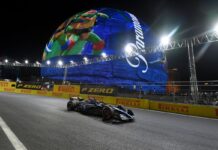 Otra victoria para Max Verstappen, esta vez en Las Vegas, delante de Leclerc y el Checo Perez