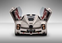 Pagani mostró su nueva “Utopia” un automóvil super deportivo con motor central